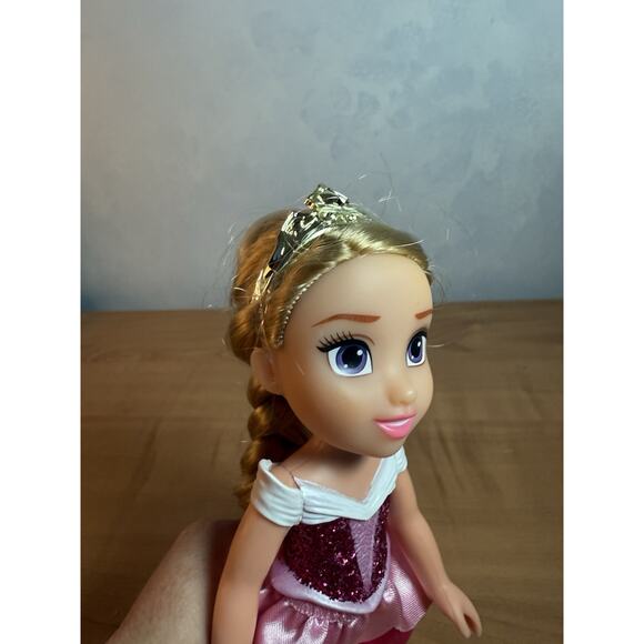 Disney Princess Petite 6” Aurora Doll Jakks Pacific Sleeping Beauty Mini - Picture 2 of 9